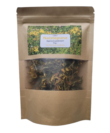 Naistepuna ürt, kuivatatud