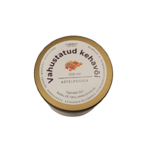 Vahustatud kehavõi astelpajuga 200 ml