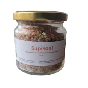 Supisool, varsselleri, porgandi ja Brasiilia pipraga