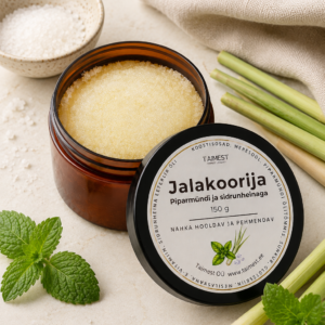 Jalakoorija meresoola ja sidrunheinaga