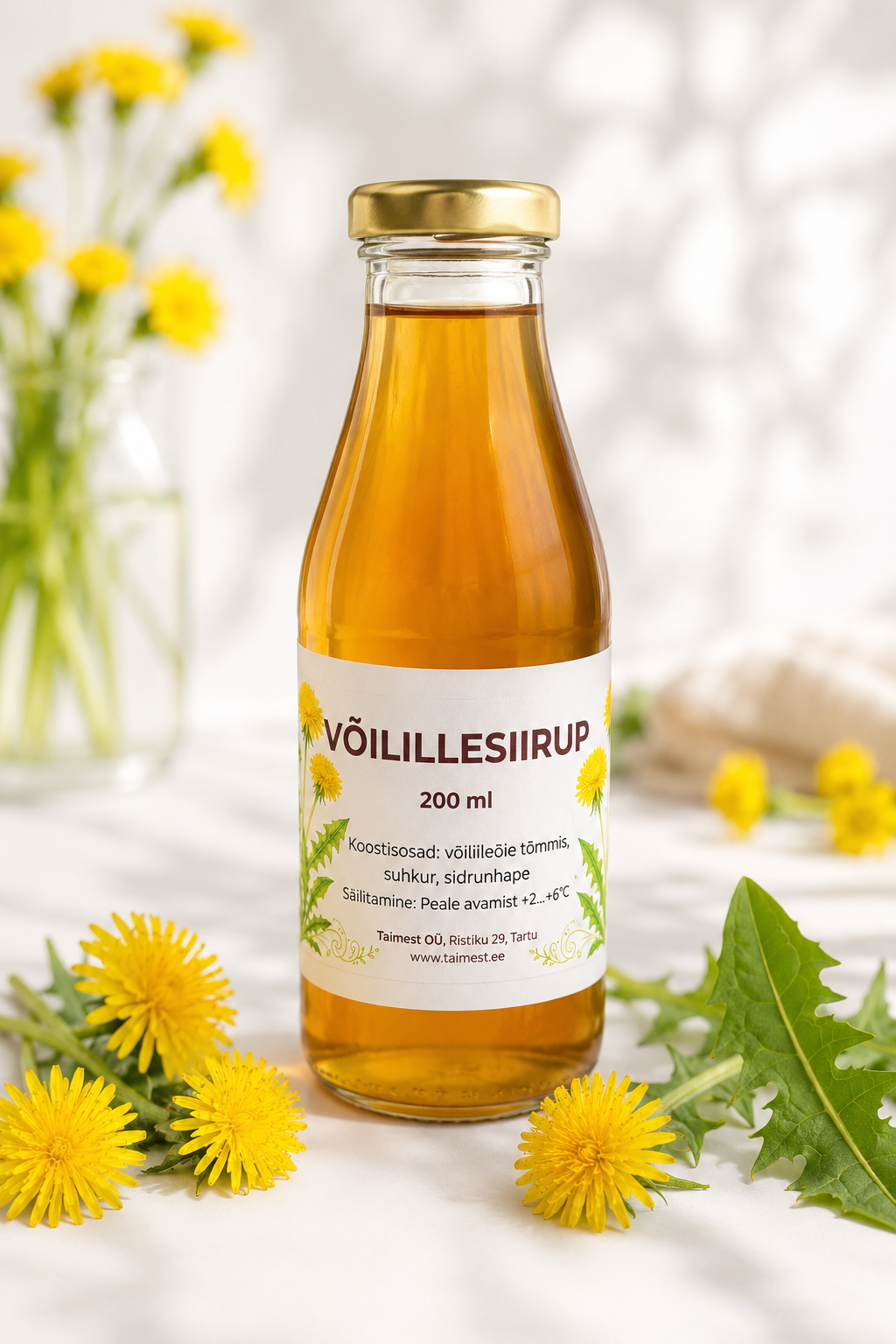 Võilillesiirup