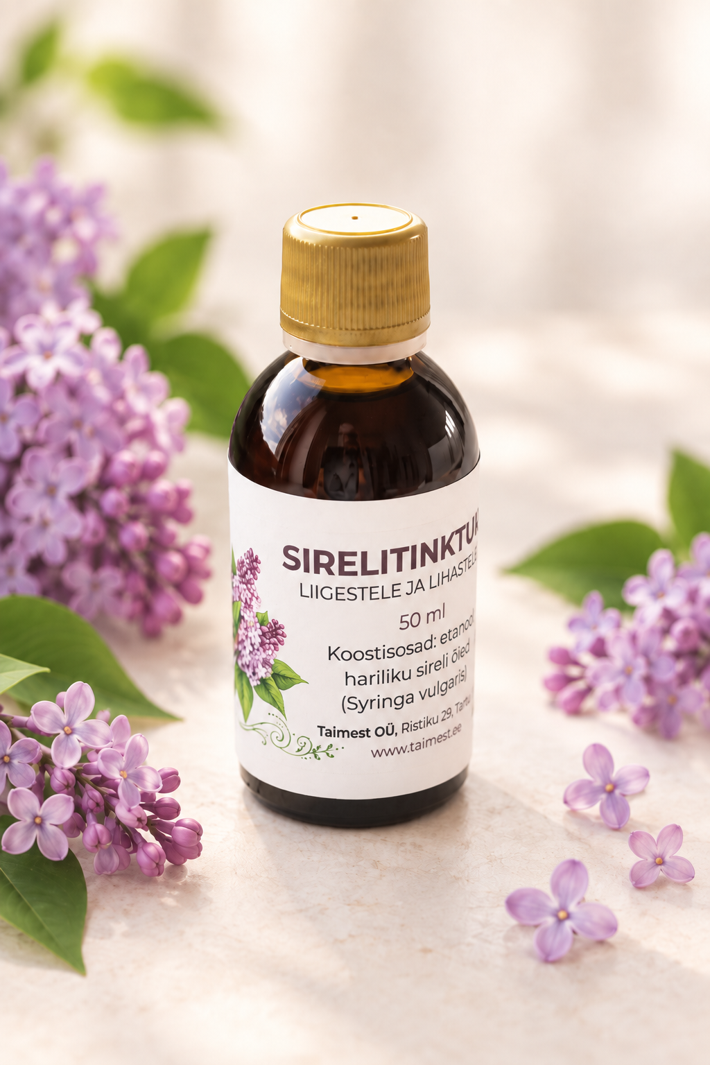 Sirelitinktuur 50 ml, Taimest