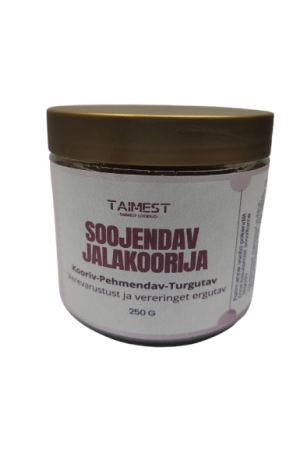 Soojendav jalakoorija kampriõli ja pimsskivipulbriga